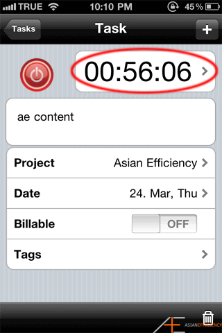 Using Toggl - Changing Time Step 1 Using Toggl - Changing Time Step 1