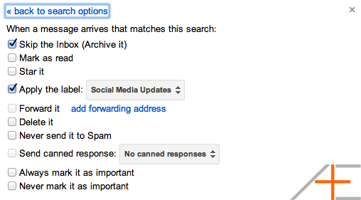 notifications filter notifications filter