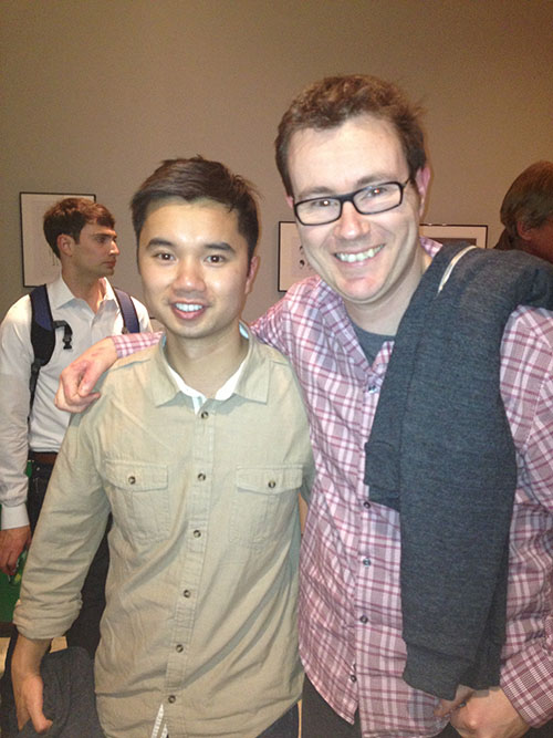 Mike Vardy and I